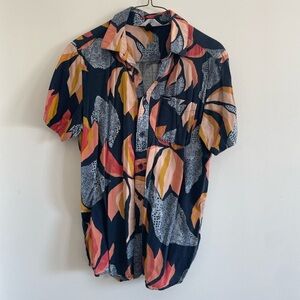 Volcom Short-Sleeve Printed Button-Up Shirt